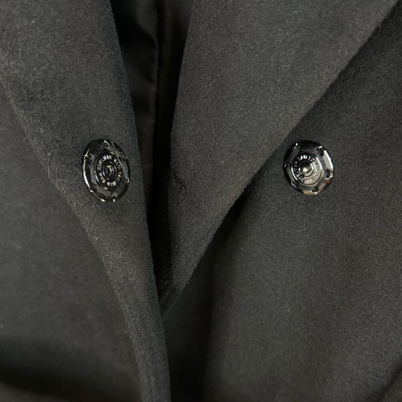 Sam Edelman Women’s Black Belted Wrap Wool-Blend Coat - Sz 12, NWT - Picture 6 of 16